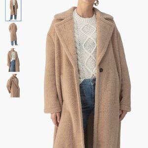 Sanctuary Live-In Faux Fur Coat, size L